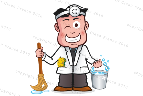 illustration pour Dr Clean